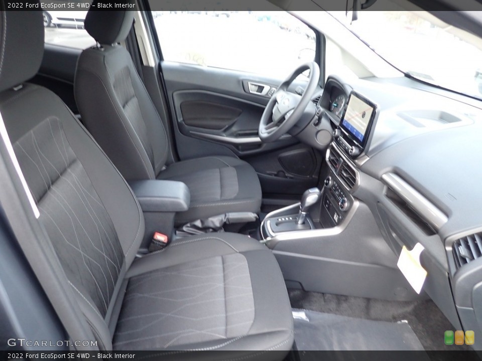 Black 2022 Ford EcoSport Interiors