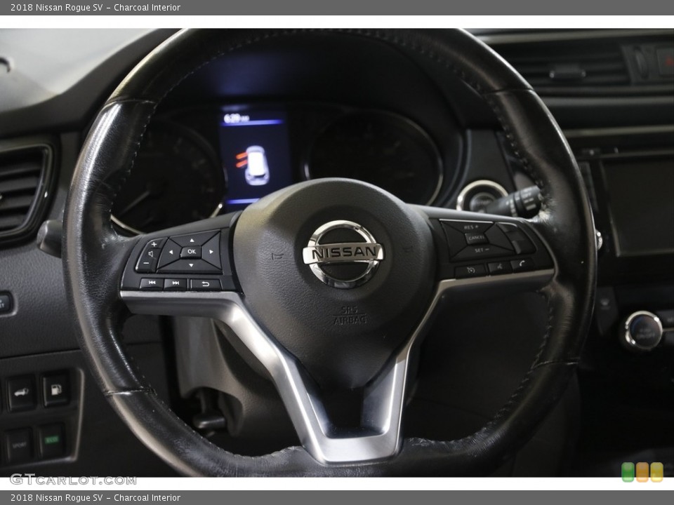 Charcoal Interior Steering Wheel for the 2018 Nissan Rogue SV #145392886