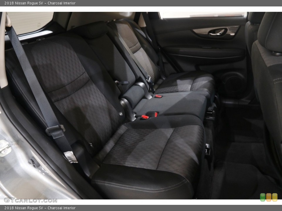 Charcoal Interior Rear Seat for the 2018 Nissan Rogue SV #145393027