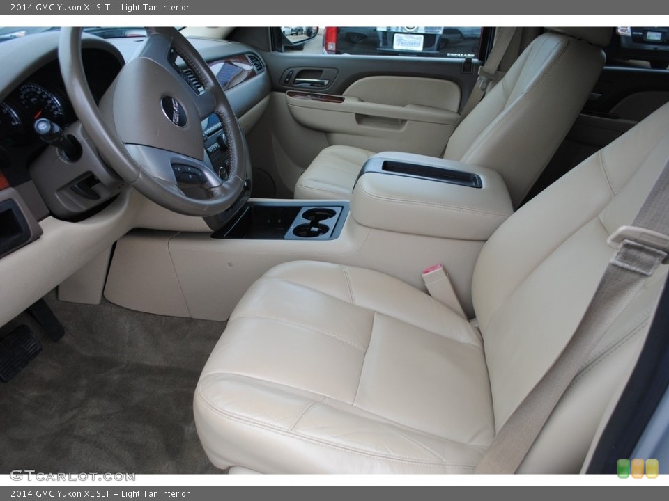 Light Tan Interior Front Seat for the 2014 GMC Yukon XL SLT #145393459