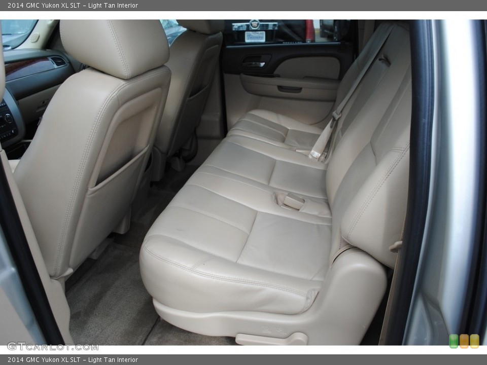 Light Tan Interior Rear Seat for the 2014 GMC Yukon XL SLT #145393546