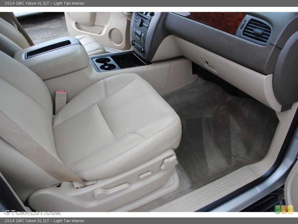 Light Tan Interior Front Seat for the 2014 GMC Yukon XL SLT #145393612