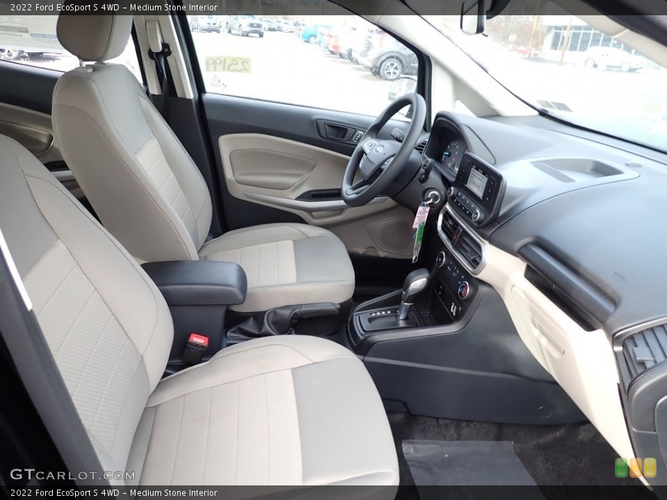 Medium Stone Interior Front Seat for the 2022 Ford EcoSport S 4WD #145393633