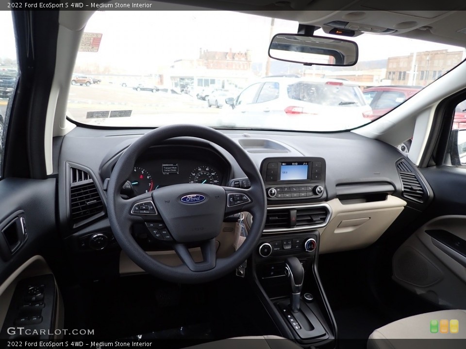 Medium Stone Interior Dashboard for the 2022 Ford EcoSport S 4WD #145393651