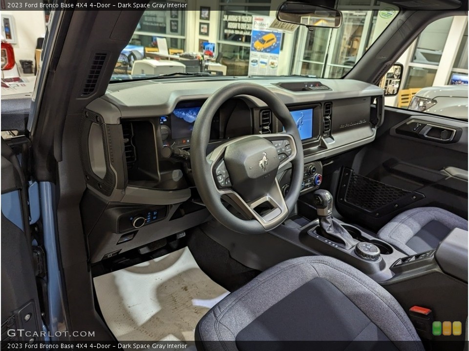 Dark Space Gray Interior Front Seat for the 2023 Ford Bronco Base 4X4 4-Door #145393810