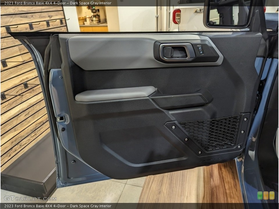 Dark Space Gray Interior Door Panel for the 2023 Ford Bronco Base 4X4 4-Door #145393828