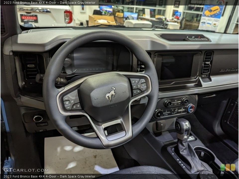 Dark Space Gray Interior Dashboard for the 2023 Ford Bronco Base 4X4 4-Door #145393843