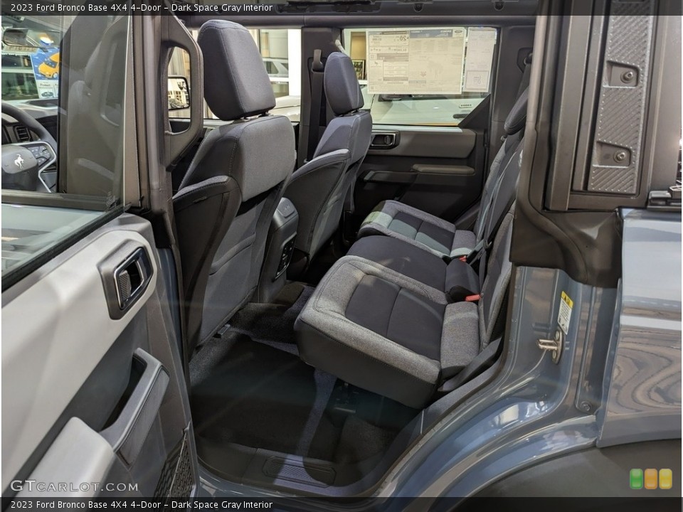 Dark Space Gray Interior Rear Seat for the 2023 Ford Bronco Base 4X4 4-Door #145393900