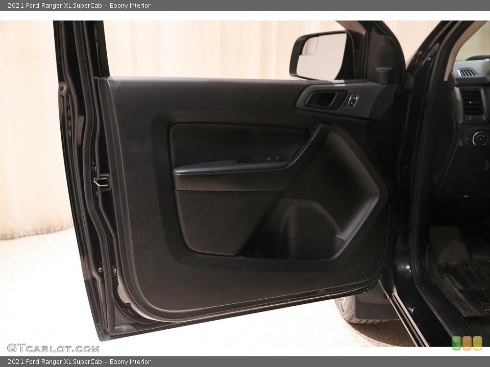 Ebony Interior Door Panel for the 2021 Ford Ranger XL SuperCab #145395945