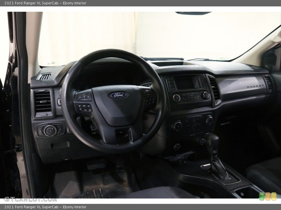 Ebony Interior Dashboard for the 2021 Ford Ranger XL SuperCab #145395987