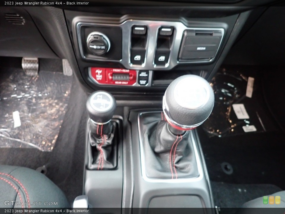 Black Interior Transmission for the 2023 Jeep Wrangler Rubicon 4x4 #145397761