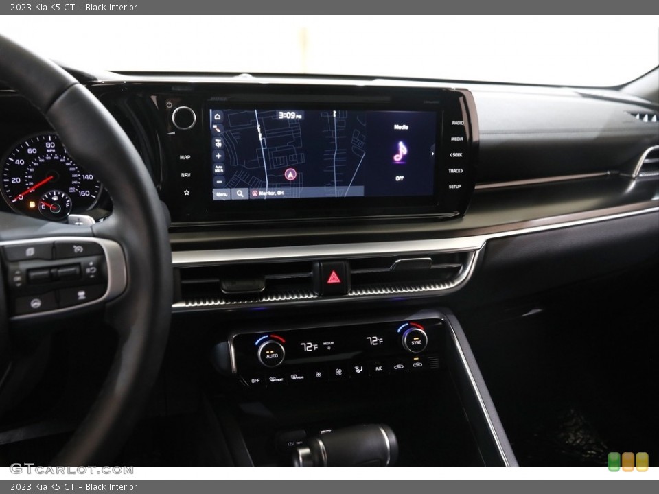 Black Interior Navigation for the 2023 Kia K5 GT #145399981