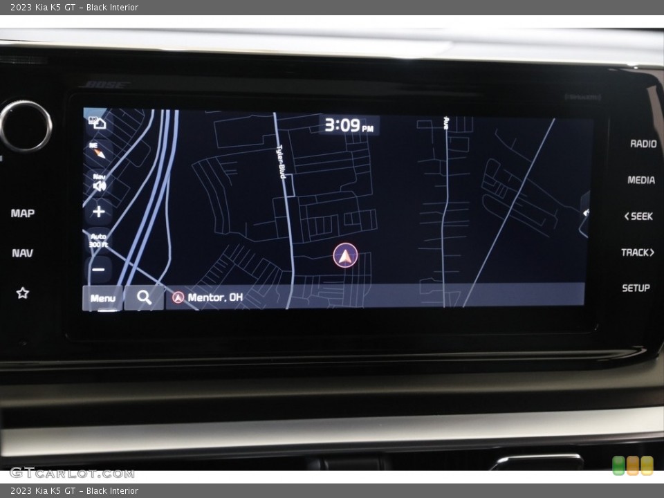 Black Interior Navigation for the 2023 Kia K5 GT #145399996