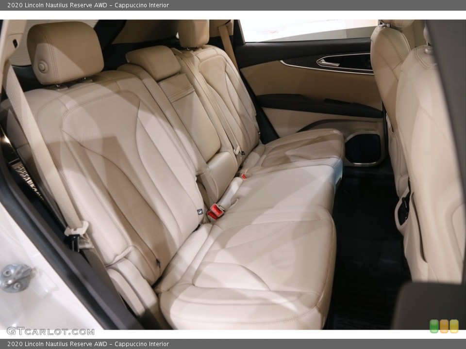 Cappuccino Interior Rear Seat for the 2020 Lincoln Nautilus Reserve AWD #145401199