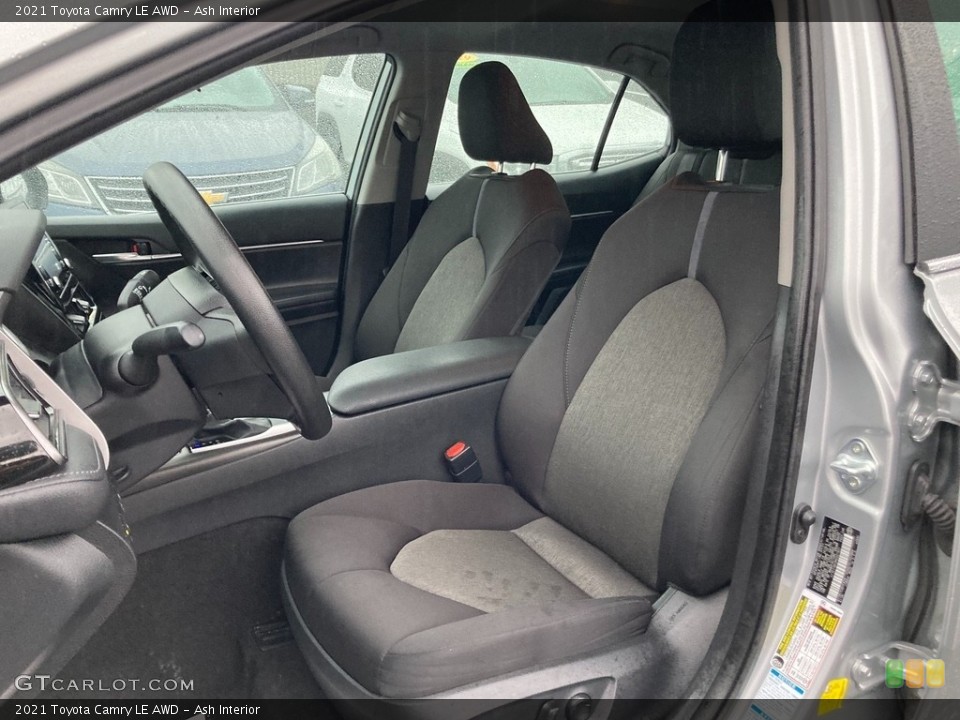 Ash Interior Front Seat for the 2021 Toyota Camry LE AWD #145401997