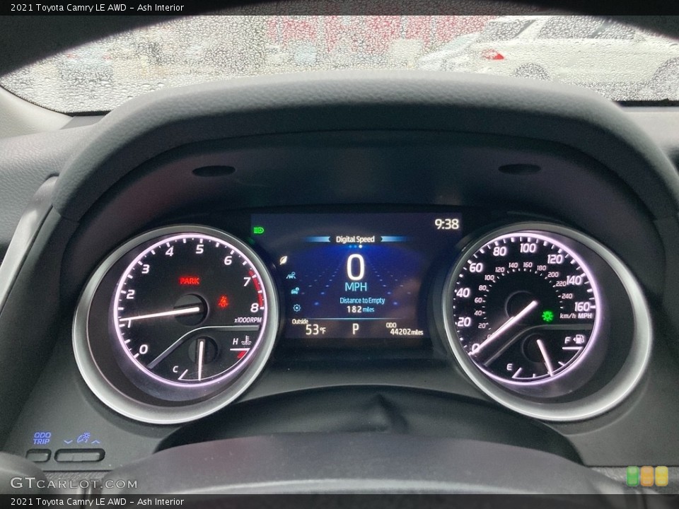 Ash Interior Gauges for the 2021 Toyota Camry LE AWD #145402033