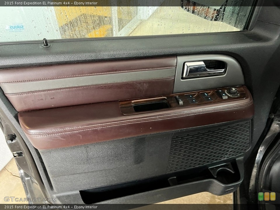 Ebony Interior Door Panel for the 2015 Ford Expedition EL Platinum 4x4 #145403406