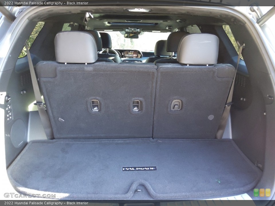 Black Interior Trunk for the 2022 Hyundai Palisade Calligraphy #145403409