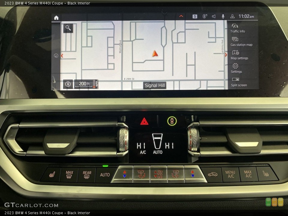 Black Interior Navigation for the 2023 BMW 4 Series M440i Coupe #145403451