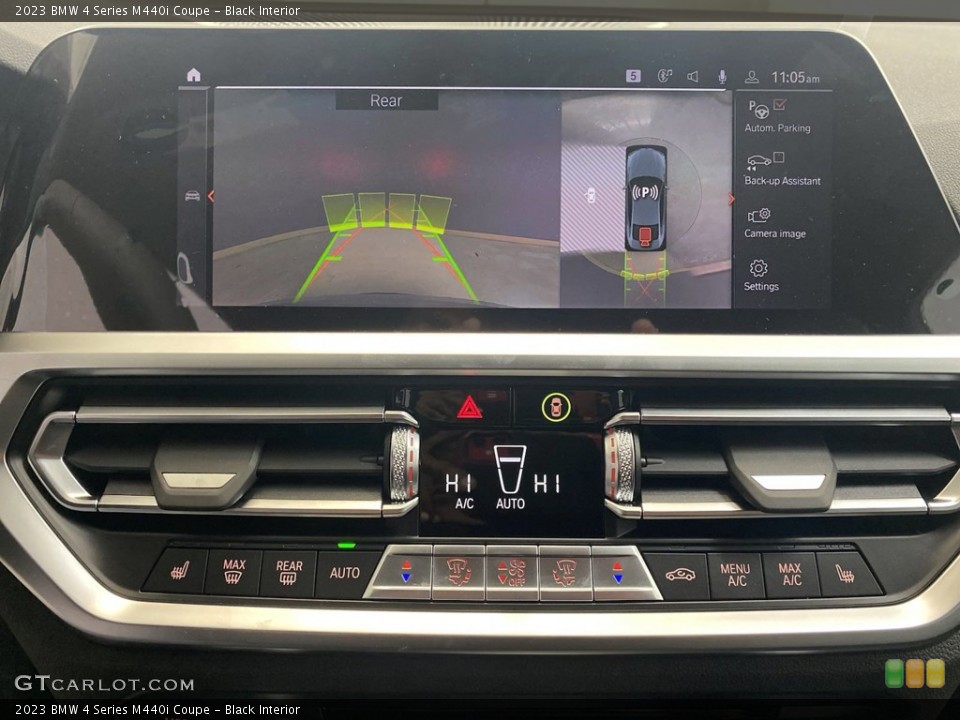 Black Interior Controls for the 2023 BMW 4 Series M440i Coupe #145403478
