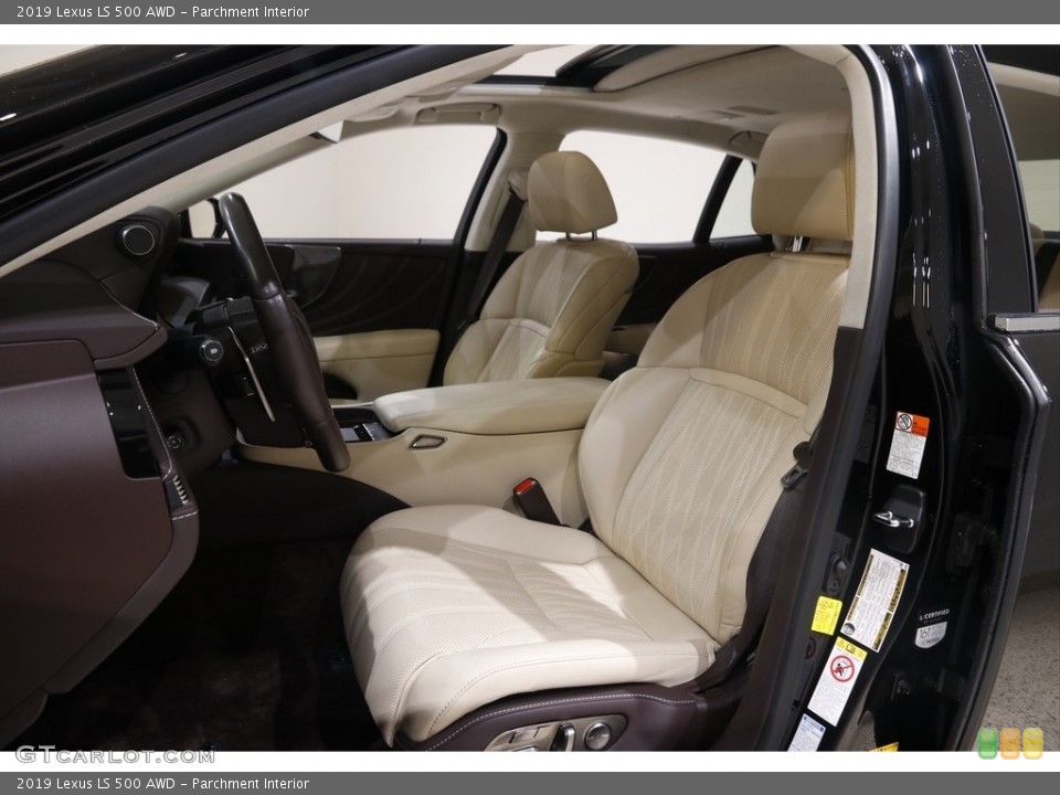 Parchment Interior Front Seat for the 2019 Lexus LS 500 AWD #145403964