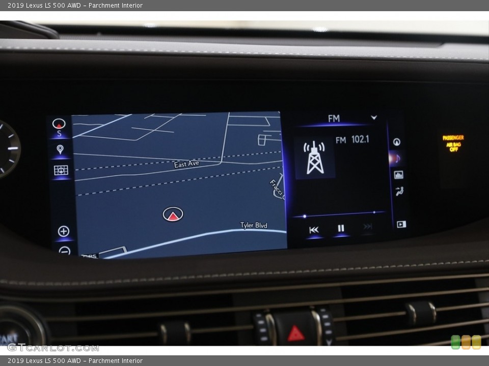 Parchment Interior Controls for the 2019 Lexus LS 500 AWD #145404075