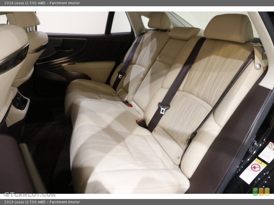 Parchment Interior Rear Seat for the 2019 Lexus LS 500 AWD #145404198