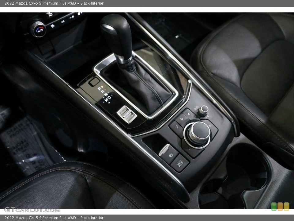 Black Interior Transmission for the 2022 Mazda CX-5 S Premium Plus AWD #145405290