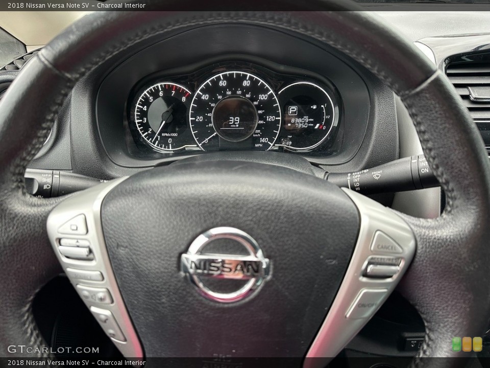 Charcoal Interior Gauges for the 2018 Nissan Versa Note SV #145406286