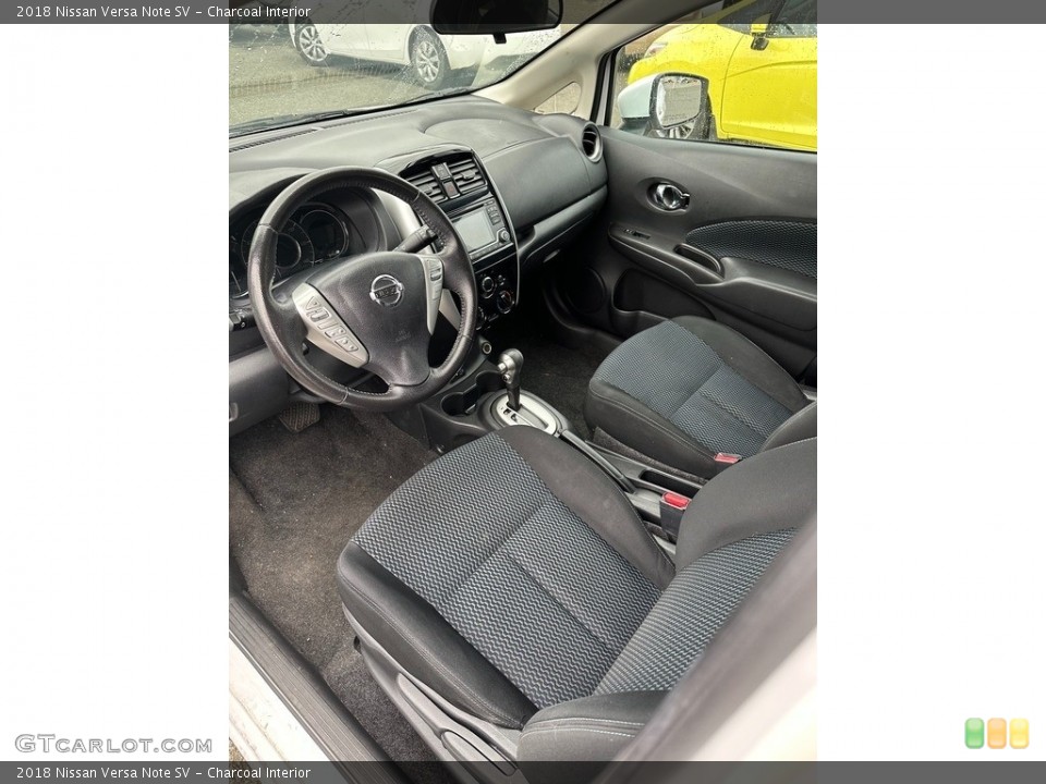 Charcoal Interior Photo for the 2018 Nissan Versa Note SV #145406325