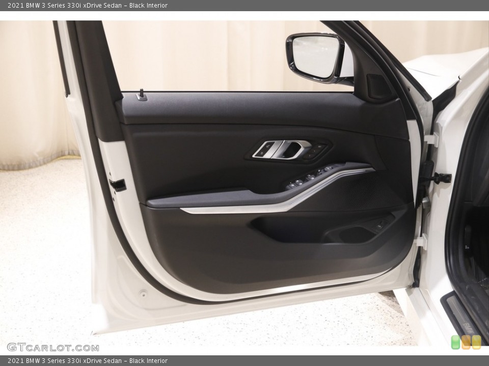 Black Interior Door Panel for the 2021 BMW 3 Series 330i xDrive Sedan #145408125