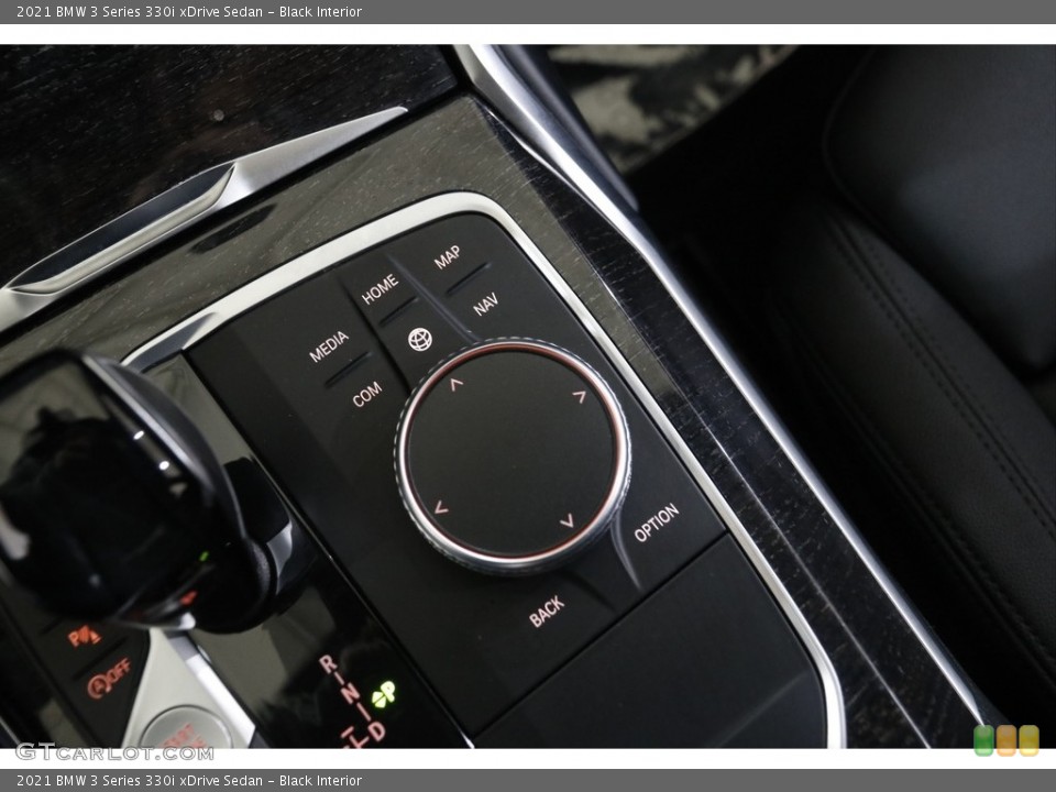 Black Interior Controls for the 2021 BMW 3 Series 330i xDrive Sedan #145408287