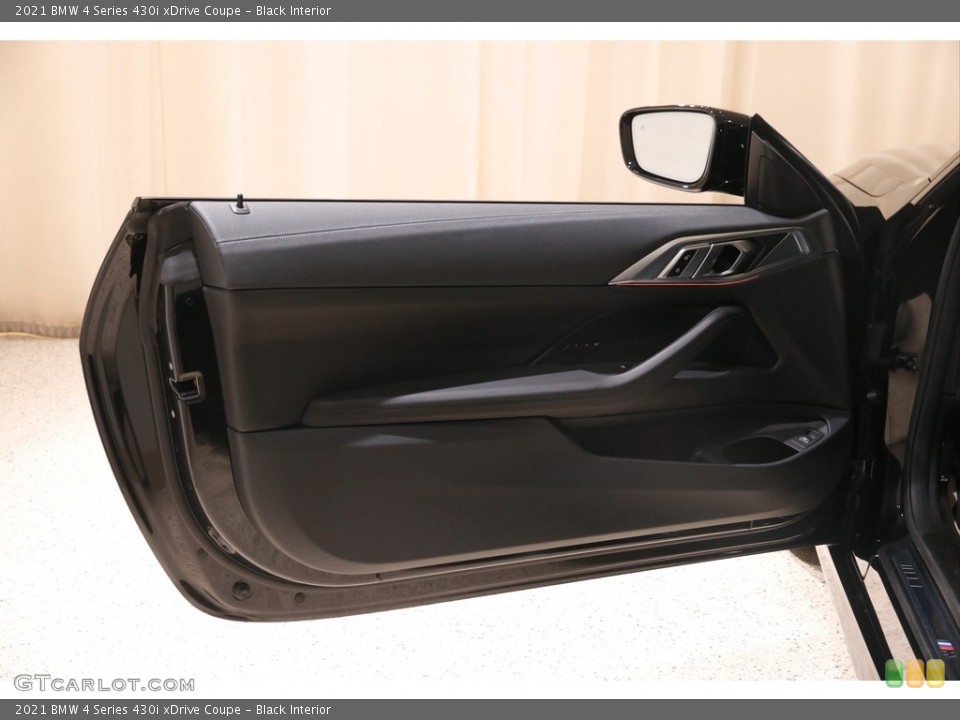 Black Interior Door Panel for the 2021 BMW 4 Series 430i xDrive Coupe #145408650