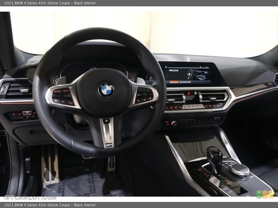 Black Interior Dashboard for the 2021 BMW 4 Series 430i xDrive Coupe #145408674