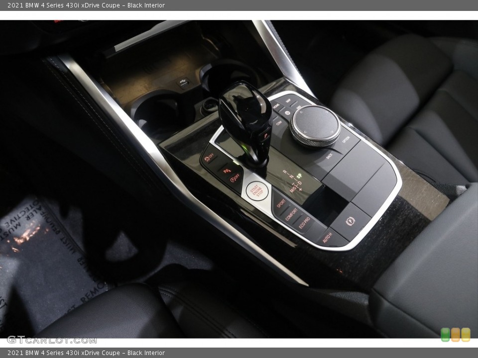 Black Interior Transmission for the 2021 BMW 4 Series 430i xDrive Coupe #145408776
