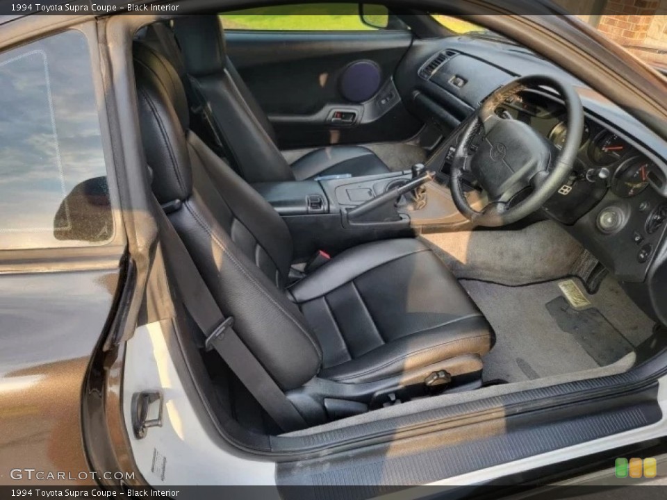 Black 1994 Toyota Supra Interiors