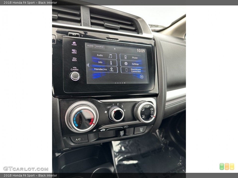 Black Interior Controls for the 2018 Honda Fit Sport #145410309