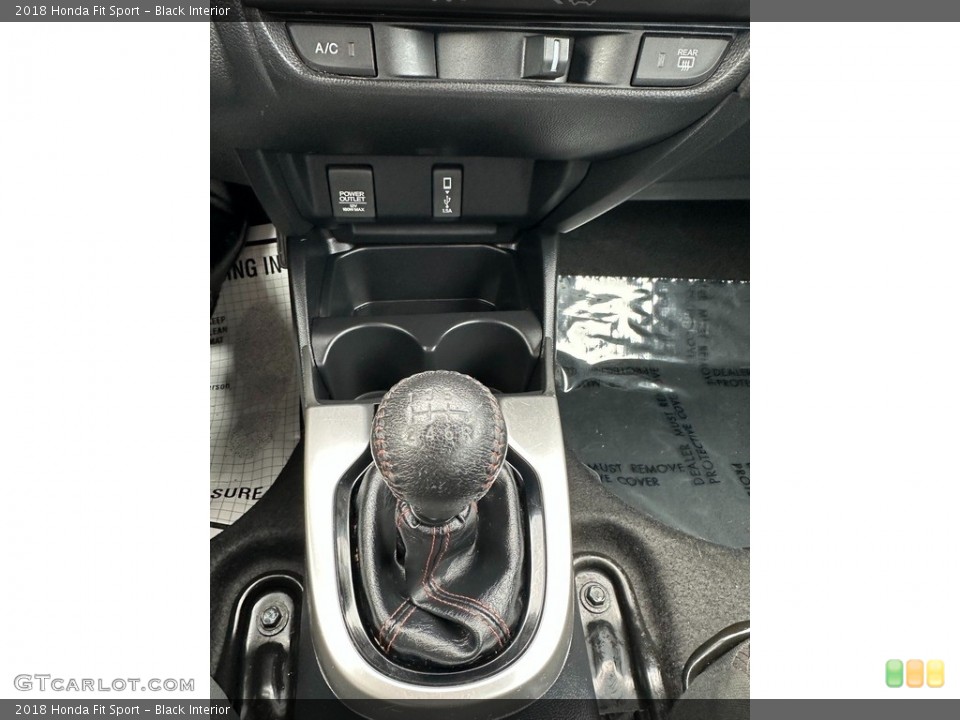 Black Interior Transmission for the 2018 Honda Fit Sport #145410331