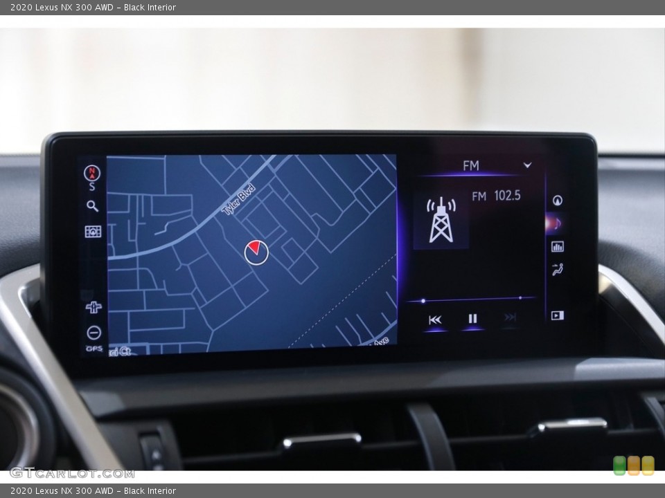 Black Interior Navigation for the 2020 Lexus NX 300 AWD #145410342