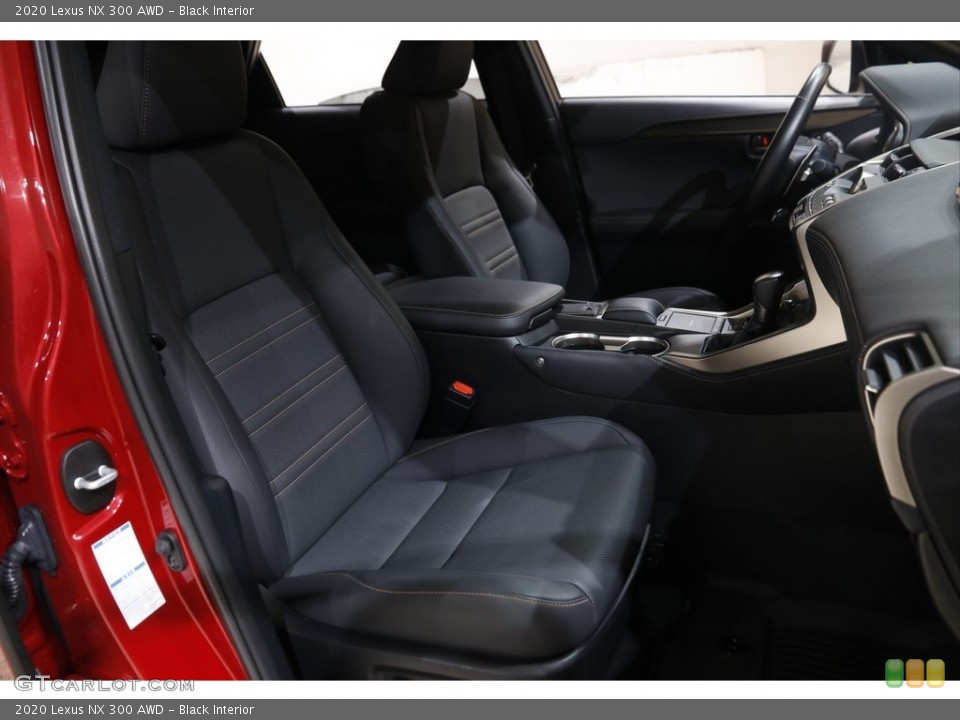 Black Interior Front Seat for the 2020 Lexus NX 300 AWD #145410512