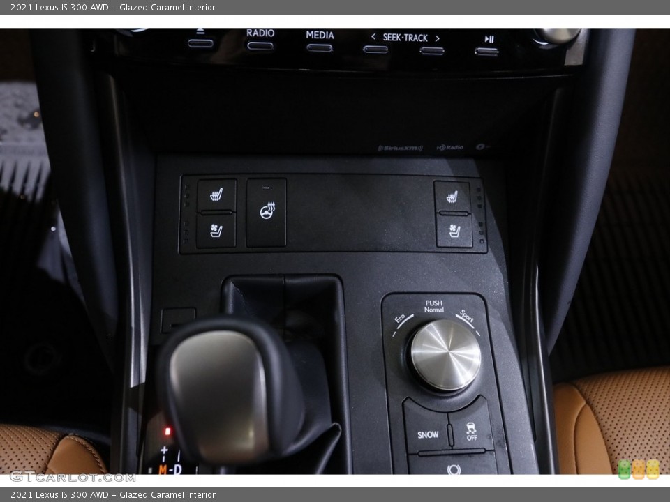 Glazed Caramel Interior Controls for the 2021 Lexus IS 300 AWD #145411008