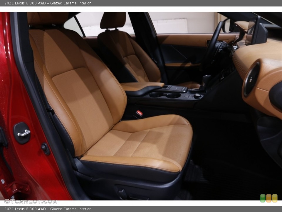 Glazed Caramel Interior Photo for the 2021 Lexus IS 300 AWD #145411031