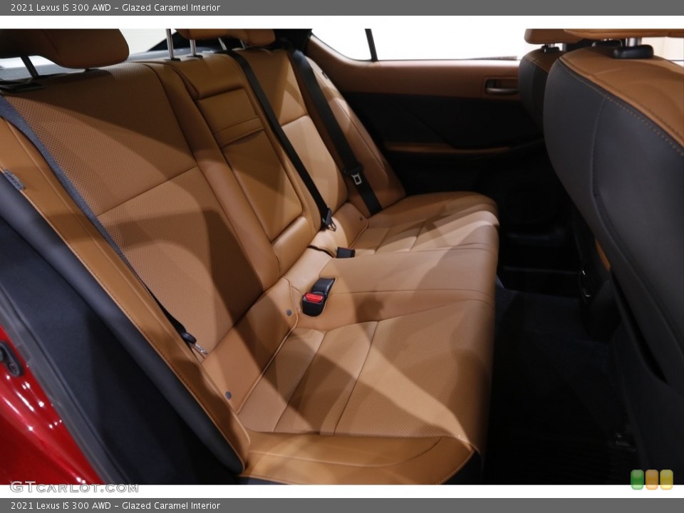 Glazed Caramel Interior Rear Seat for the 2021 Lexus IS 300 AWD #145411055