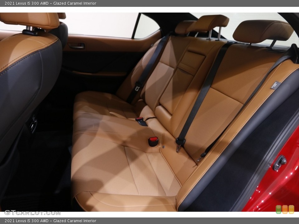 Glazed Caramel Interior Rear Seat for the 2021 Lexus IS 300 AWD #145411080