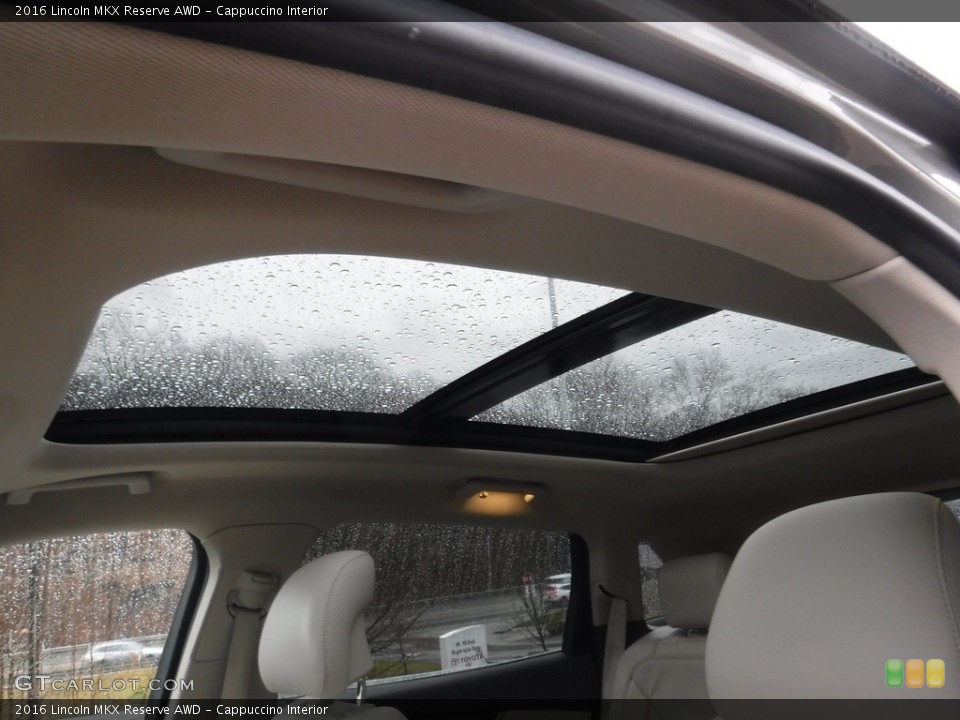 Cappuccino Interior Sunroof for the 2016 Lincoln MKX Reserve AWD #145412957