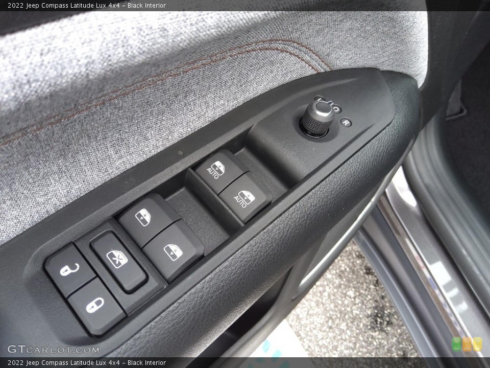Black Interior Door Panel for the 2022 Jeep Compass Latitude Lux 4x4 #145414488