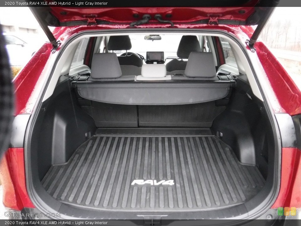 Light Gray Interior Trunk for the 2020 Toyota RAV4 XLE AWD Hybrid #145415980