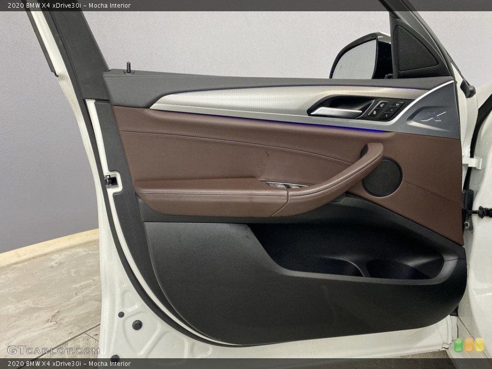 Mocha Interior Door Panel for the 2020 BMW X4 xDrive30i #145416001