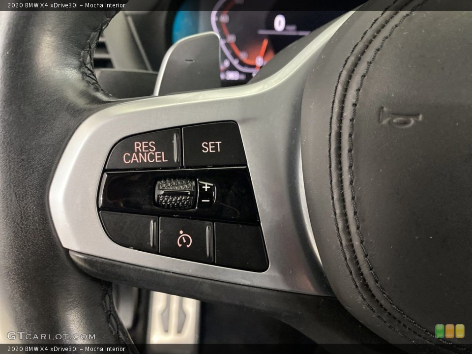 Mocha Interior Steering Wheel for the 2020 BMW X4 xDrive30i #145416094