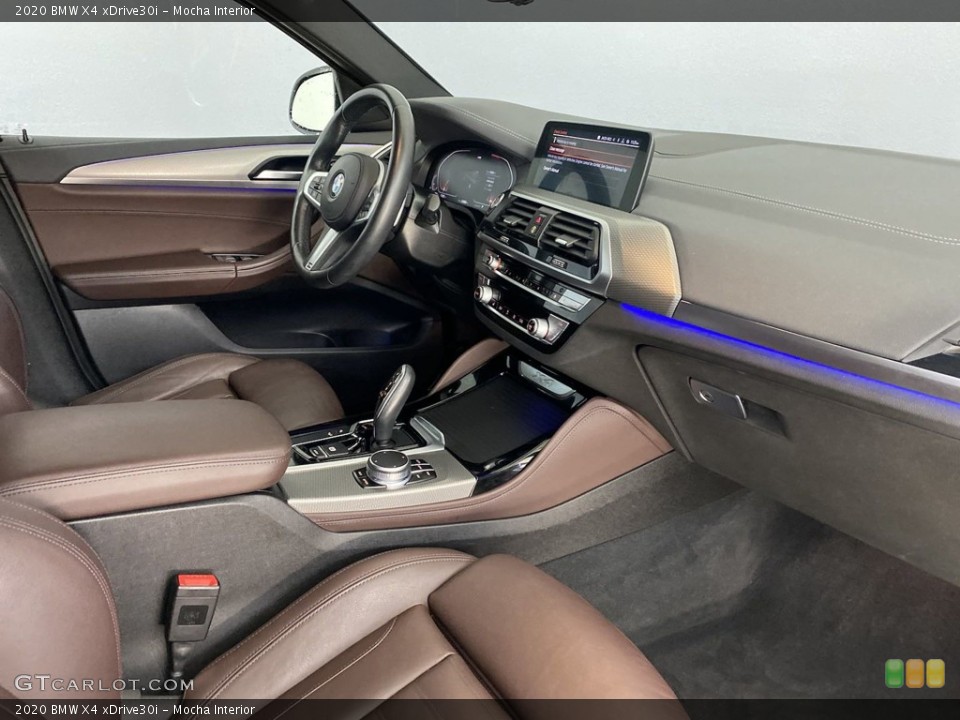 Mocha Interior Front Seat for the 2020 BMW X4 xDrive30i #145416325